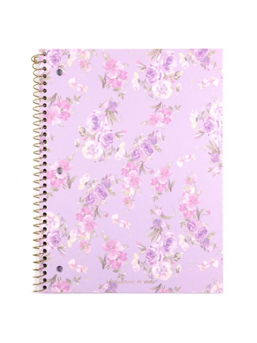 Loveshackfancy x Target yoobi notebook